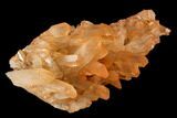 Tangerine Quartz Crystal Cluster - Madagascar #115654-2